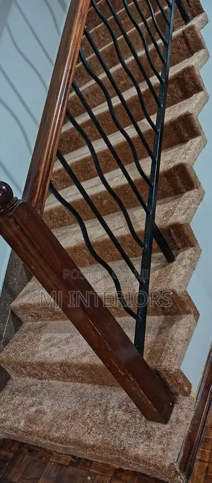 Soft Staircase Carpet Installation – Anti Slip Kid Friendly Design