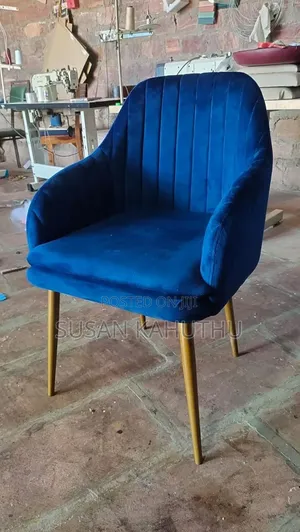 Deep Royal Blue Gorgeous Parlour Seat