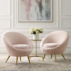 Blush Pink Heavenly Parlour Seats
