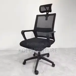 Office Chairs; Ergonomic Office Seat With High Backrest