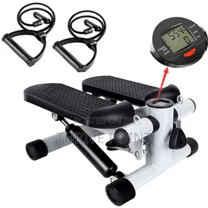Mini Stepper With Resistance Bands