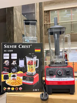 Silver Crest 2 in 1 Heavy Duty Commercial Blender