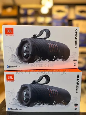 Black JBL Charge 6 Speaker Available Tm