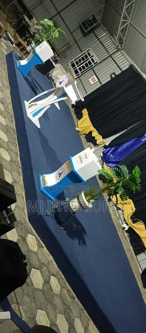Non Slip Blue Delta Church Altar Carpet Heavy Duty Quality