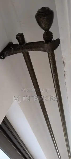 Long Lasting Jua Kali Curtain Rods for Home Decoration