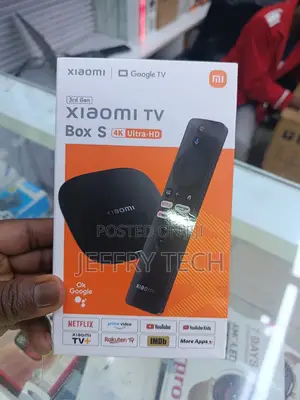 Xiaomi Tv Box S 3rd Gen Uhd Media Player, 32gb Storage, Google Tv,