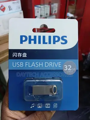 Philips 32gb Usb 2.0 Metallic Philips Flash Drive