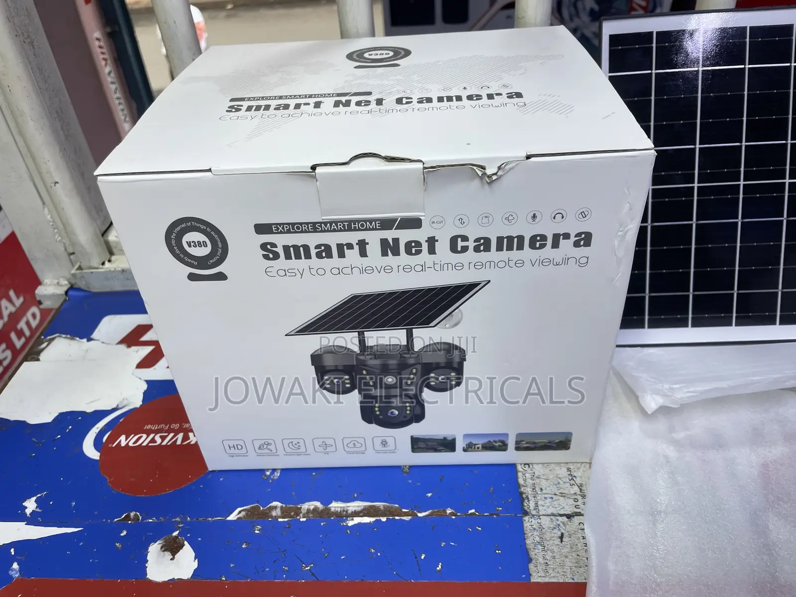 4g Triple Lens Solar Cameras