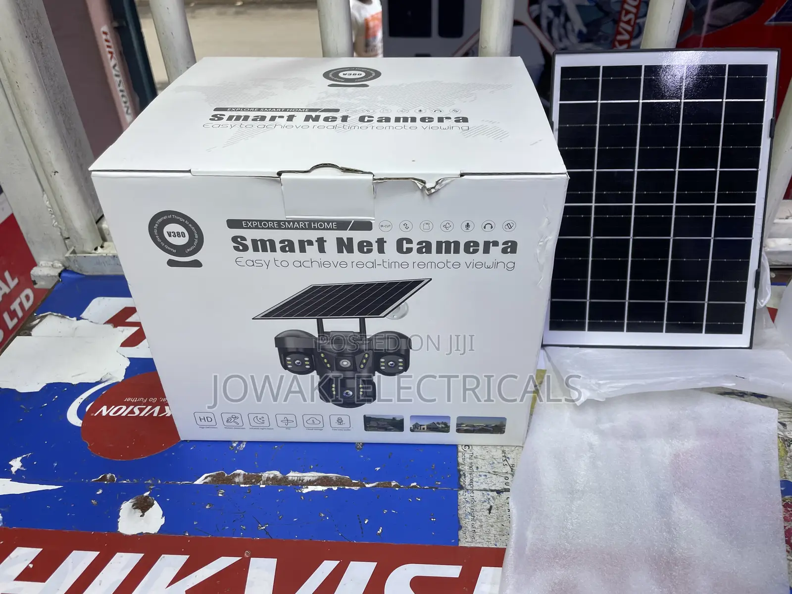 4g Triple Lens Solar Cameras