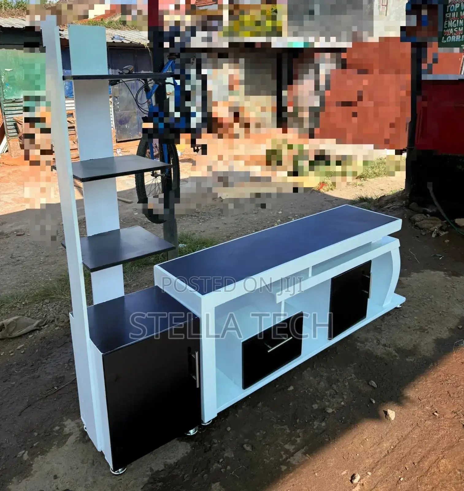Tv Stand With Flower Stand