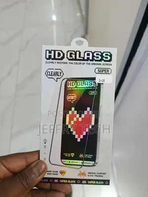 1+15 Glass Screen Protector Packaged for High-Definition Clarity