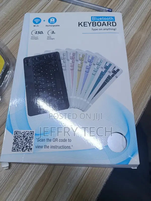 Rechargeable Bluetooth Keyboard for Tablet
