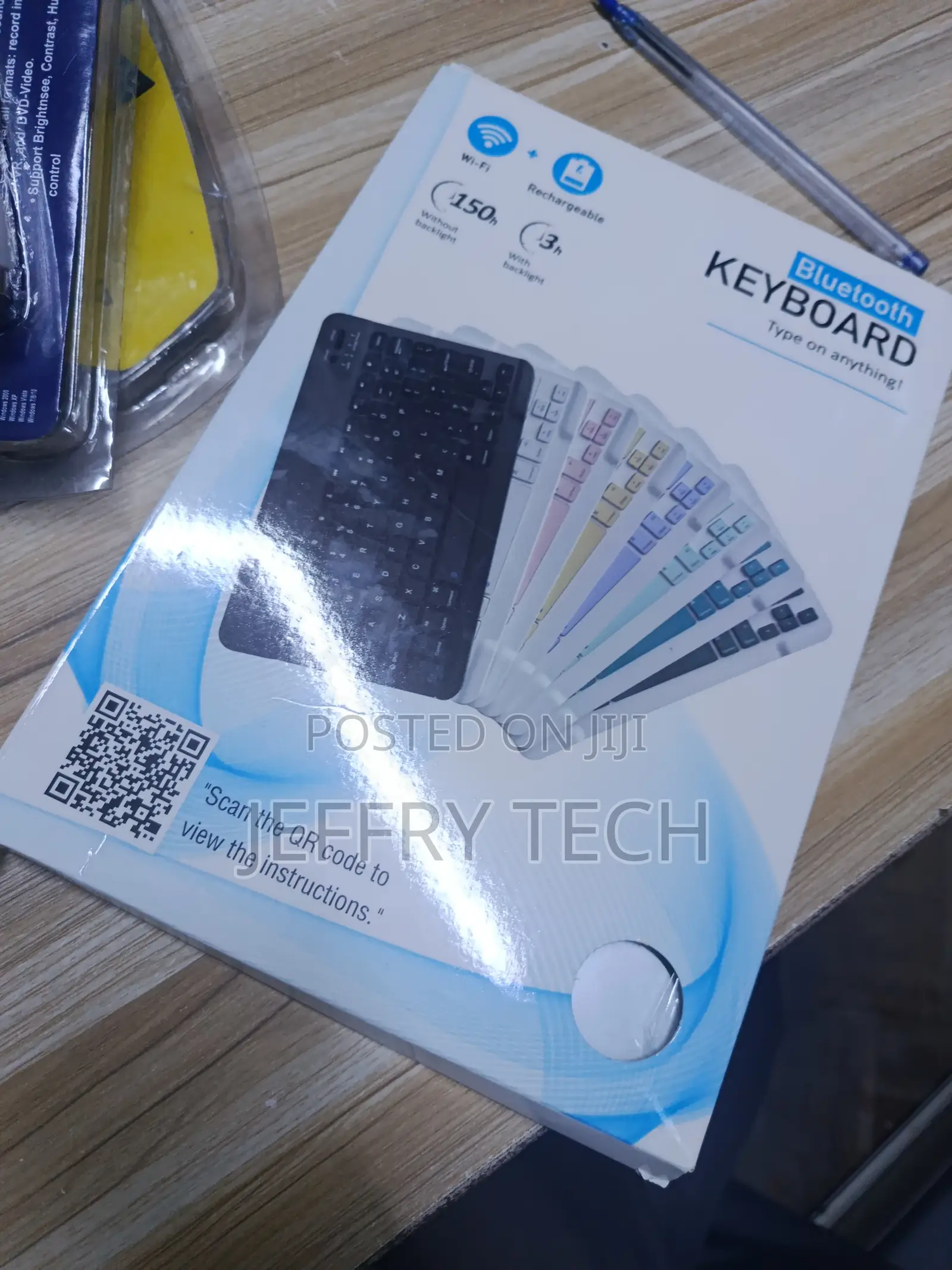 Rechargeable Bluetooth Keyboard for Tablet