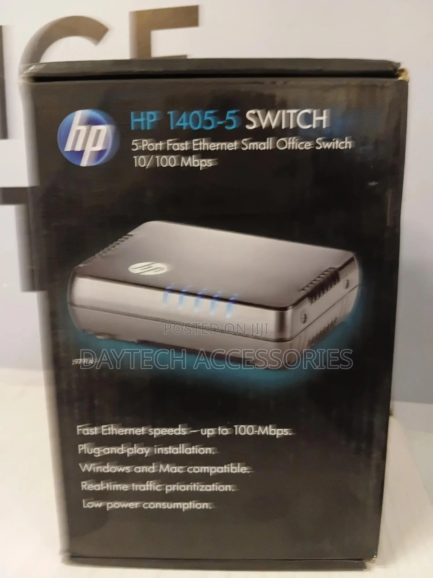 Hp 1405-5 V2 5-Port Fast Ethernet Switch - Grey