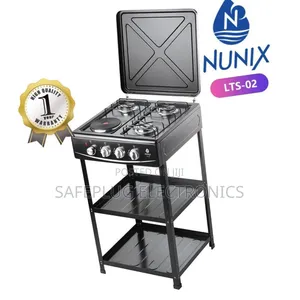 Affordable Nunix 3g+1e Standing Cooker for Modern Kitchens