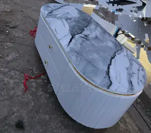 Round Executive Modern Executive Lamating Marble Table
