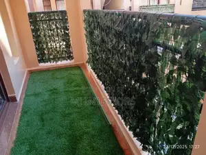 Dark Green Artificial Privacy Fence Roll Balcony Garden Cover
