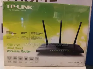 Tp-Link Archer C7 Ac1750 Wireless Dual Band Gigabit Router - Black