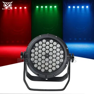 4 Pack 54x3 Ip65 RGB 3in1 DMX Led Outdoor Par Can Light