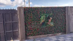 Fake Boxwood Hedge Panels – Privacy Green Wall Solution