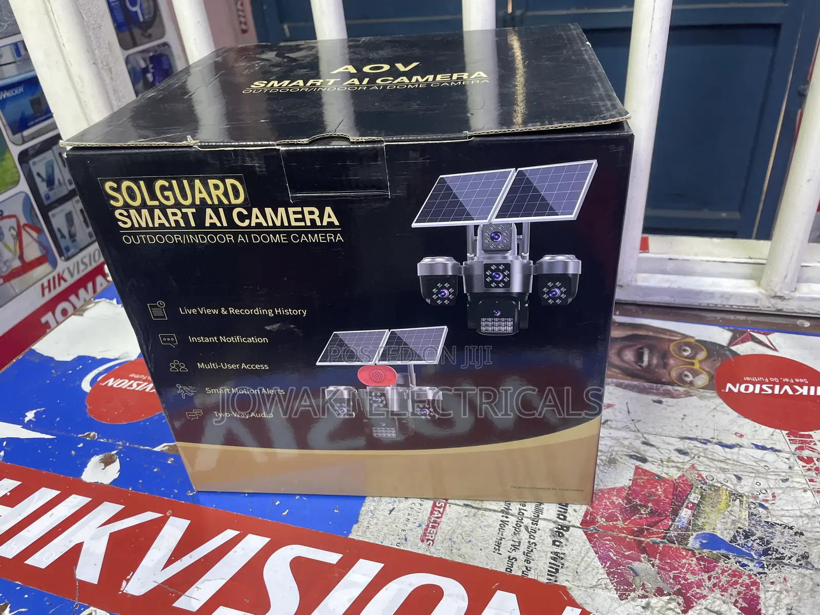 4lens Solar Guard Camera
