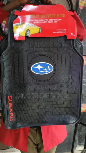 Subaru Branded Durable Rubber Designed Westgrr Protection Floor Mats