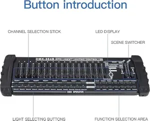 Dmx512 Dj Controller 384ch Dmx Cotroller