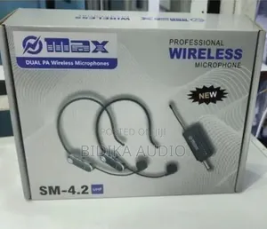 New Sm 4.2 Wireless Headband Microphone