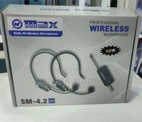 New Sm 4.2 Wireless Headband Microphone