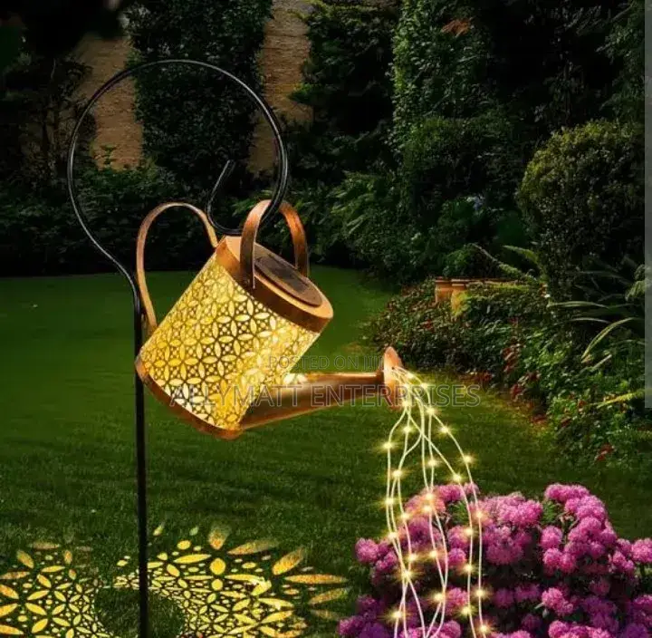 Solar Watering Can Light