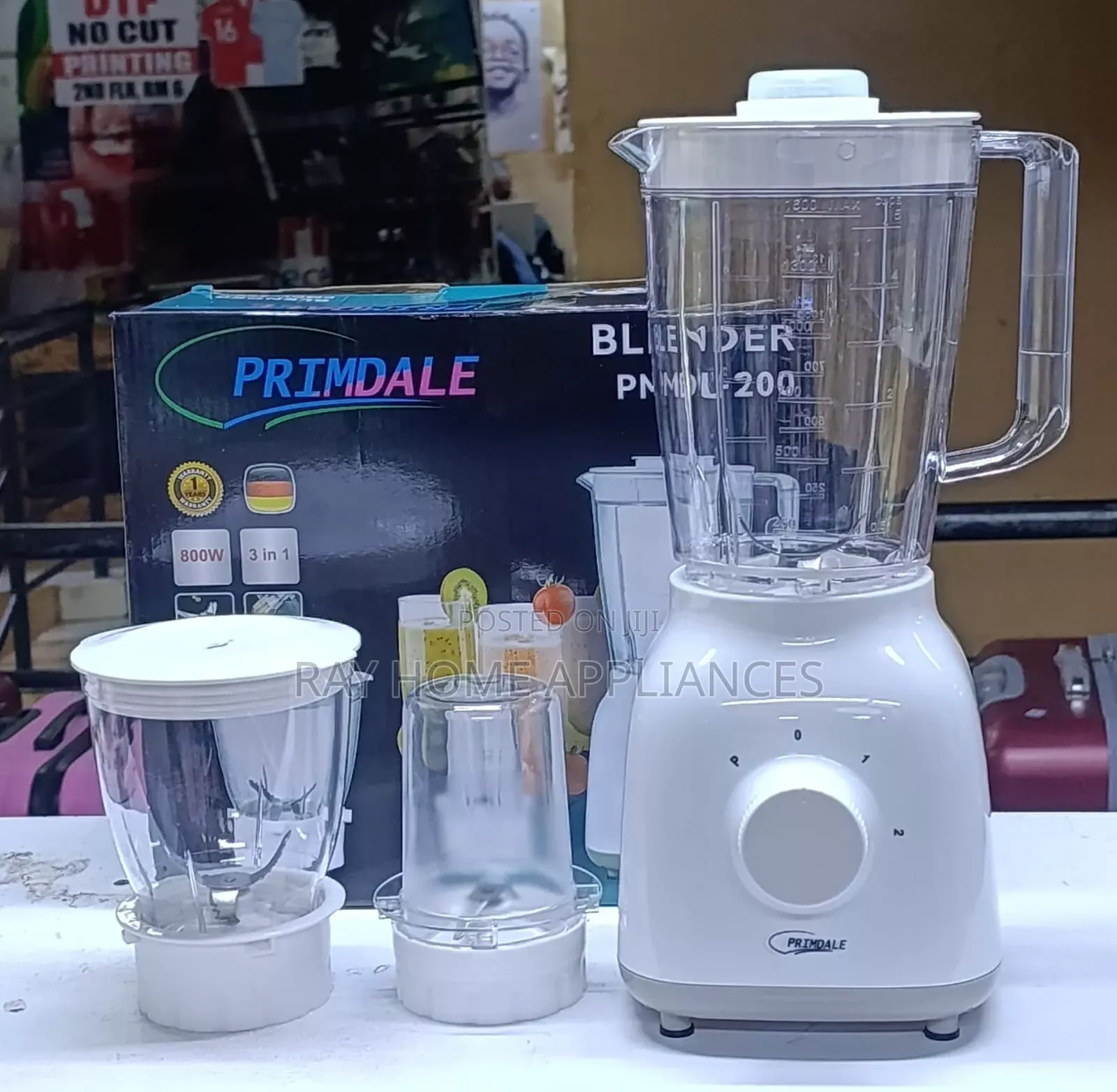 600w 3 in 1 Electric Blender