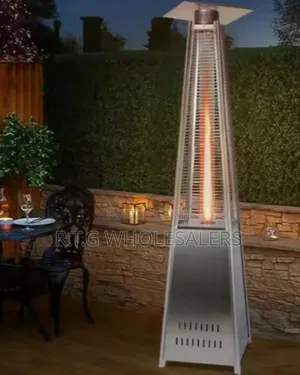 Modern Pyramid Patio Heater – Gas Outdoor Standing Heater