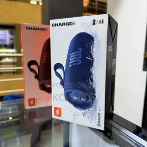 JBL Charge 6 Bluetooth Speaker- Blue