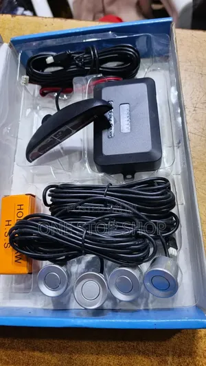 Universal Car Parking Sensors Kit With 4 Ultrasonic Sensors