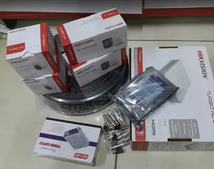 Hikvision 4 Channel Camera Kit With 4 Bullet Dome Camera