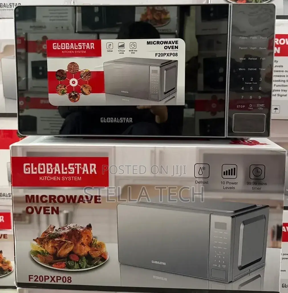 20 Litres Silver Globalstar Digital Microwave