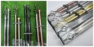 Elegant Imported Curtain Rods Perfect for Living Room Bedroom Use