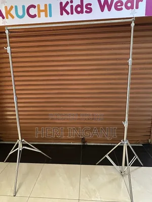 Silver Backdrop Stand