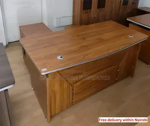 L--Shaped Executive Desk