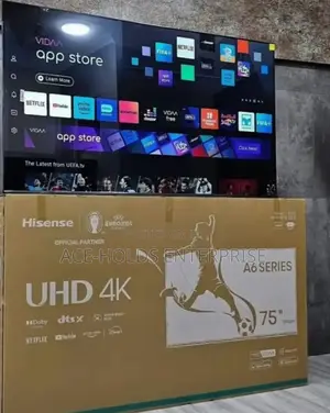 Uhd 75" Hisense A6 Series Qled Smart Vidaa Tv
