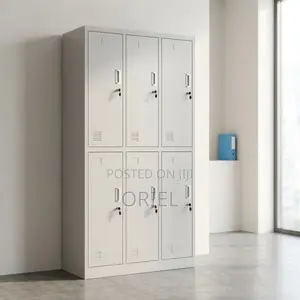 Office Cabinet : 6-Door Metal Locker Cabinet