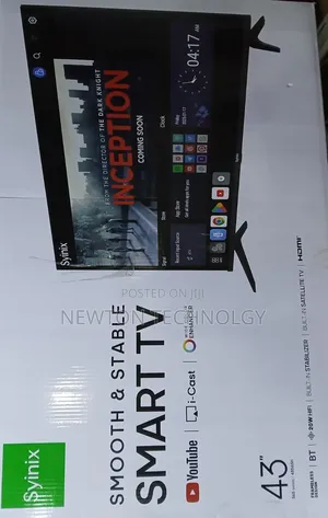 Syinix 43 Inch Smart Tv - 43s65h