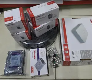 4 Channel CCTV Camera Set Up Package- Hikvision CCTV Security Camera