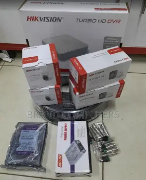 Hikvision 4 Channel CCTV Camera Surveillance System Complete Kit