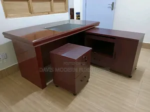 L-Shaped Executive Office Desk