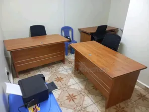 Small Wooden Office Desk With Chair