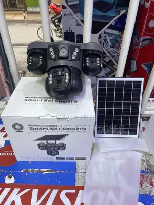 4g Triple Lens Solar Cameras