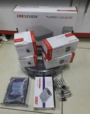 4 Channel Hikvision CCTV Security Cameras Wifi Enabled