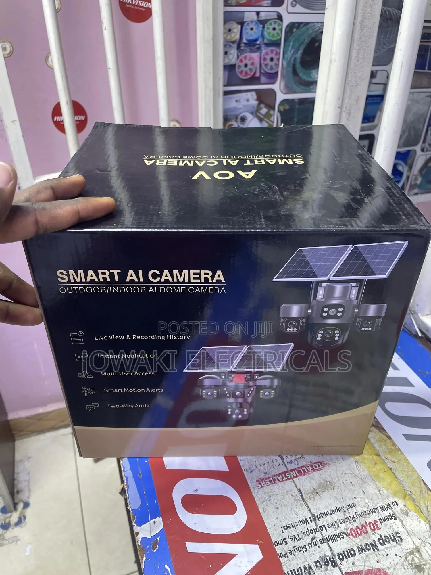 4lens Solar Guard Camera