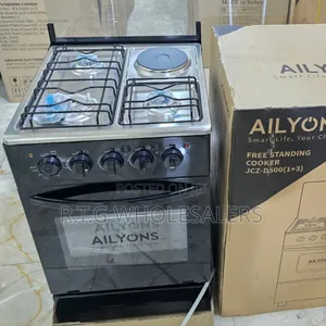 Ailyons 3 Gas 1 Electric Cooker 60×60 With Oven